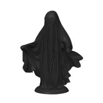 Halloween Ghost Figurine Gothic Ghost Statue Creepy Resin Robe Ghost Tabletop Ornament for Home Shelf Table Indoor Outdoor Decor A