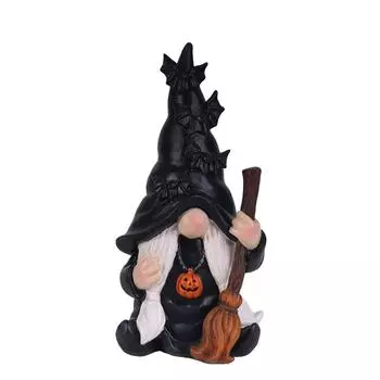 Halloween Ghost/ Pumpkin Wizard/ Dwarf Elf/home Desktop Resin Decoration Ornaments Party One Size