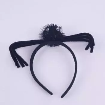 Halloween Headpiece Spider 3d Effect Child Festival Costume Supplies Accessory