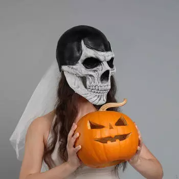 Halloween Latex Costume Accessory for Fancy Dress Festival Masquerade