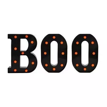 Halloween letter light battery model