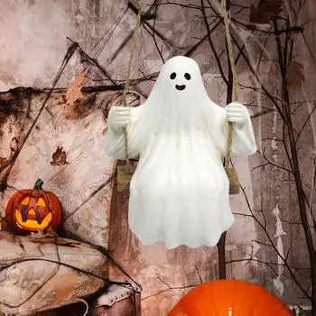 Декор для вечеринки в честь Хэллоуина Подвеска Кукла Украшение Жуткое Дерево Подвесное Украшение Дверь