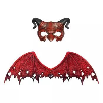 Halloween Party Horror Mask Set, Festive Party Dress-up, Horror Vibe, Brilliant Party Decorations One Size