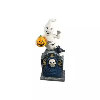 Halloween Pumpkin Haunted House Decorations Resin Props Ornaments Desktop Atmosphere Layout Creative Decorative Ornaments One Size