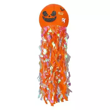 Halloween Pumpkin Jellyfish Paper Lanter-n Hanging Decoration One Size