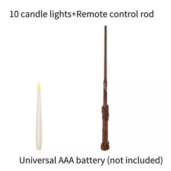 Halloween Remote Control Led Electronic Floating Candle Light Decoration Room 10 Lights