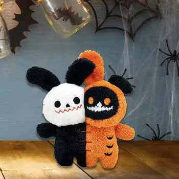 Halloween Reversible Toy Gift Lovely Figurine Party Prop Ornament Stuffed Animal Doll
