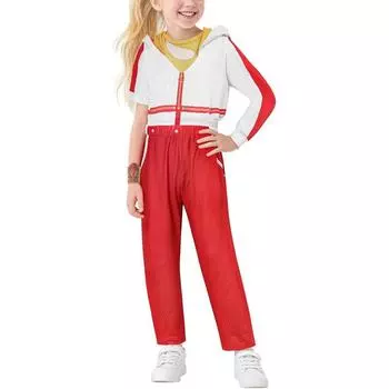 Halloween Role Play Hooded Suit Kids COS Costume 140