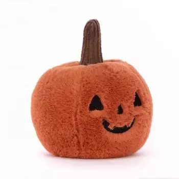 Halloween Series Pumpkin Mummy Plush Toy Decoration Funny Doll 11cm