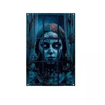Halloween Window Covers, Background Banners, Party And Gathering Decorations, Wall Arrangements, Props And Supplies One Size