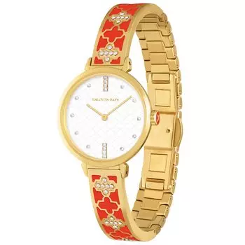 [Halsion Days] Часы Agama Sparkle HD4002 женские, красные и золотые [Товар]