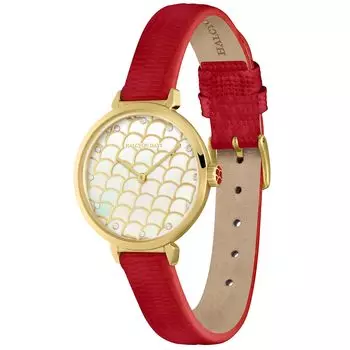 [Halsion Days] Watch Salamander Sparkle HD2024 Women s Red [Item]