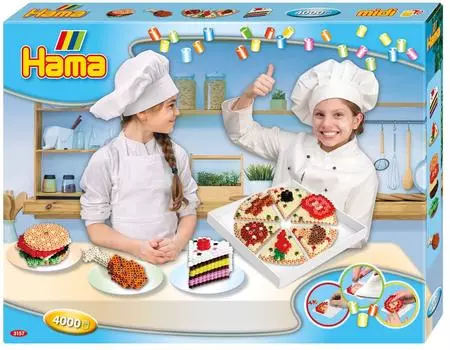 Hama Bornelund Malte Haaning Hama Beads Diner Kit from around 5 years old MH3157