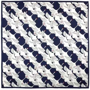 Hama pattern large cloth Shukutsuru con (furoshiki 90cm)