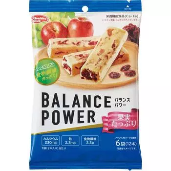 Hamada Confect Balance Power 6 пакетиков с фруктами Block Balance Power 1 set