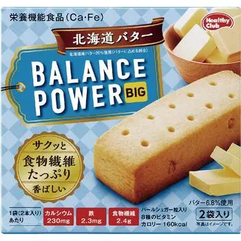 Hamada Confect Balance Power Big Hokkaido Butter 4 палочки Block Balance Power 1 set