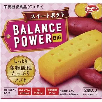 Hamada Confect Balance Power большой сладкий картофель 4 шт.. Блок Баланс Мощность 1 set