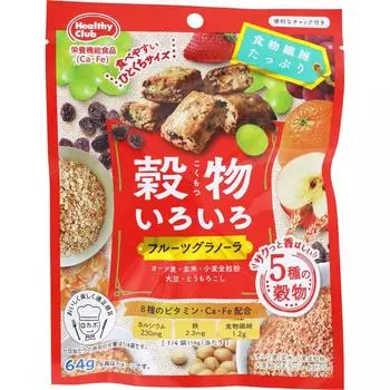 Hamada Confect Различные злаки 64 г фруктовая гранола Другое (проверьте замки, очистители языка и т. д.) Блокировать Другое (проверьте замки, очистители языка и т. д.) 1 set