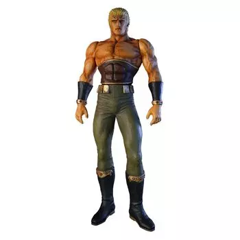 Hamahayao Fist of the North Star Lao 1/6 Soft Vinyl Kit 1/6 Scale Soft Vinyl Unpainted Assembly Kit