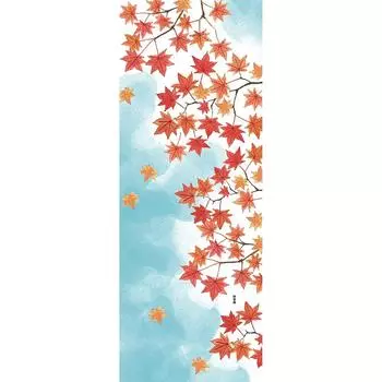 Hamamonyo Illustrated Hand Towel Autumn Maple