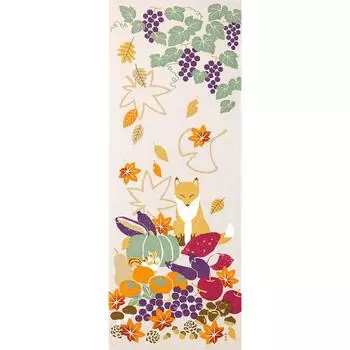Hamamonyo Illustrated Tenugui Autumn Gift (Cloth)