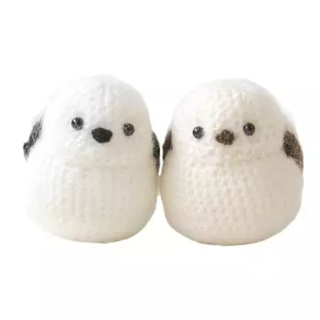 Хаманака Амигуруми Кит Симаэнага Амигуруми (с использованием мохера Hamanaka) Можно сделать 2 фигурки. Размер приблизительный.. Ширина 4,5 см x Высота 6 см H320-003-035