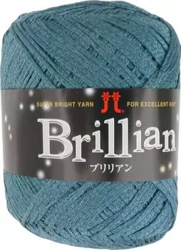 Hamanaka Brilliant Yarn Medium Thick Green 40g 140m 10 balls set 3153 col.25 Approx.