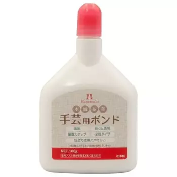 Hamanaka Craft Bond Wood Paper Fabric Leather Felt Quick Dry Water Based Type 100g H464-105