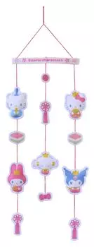 Hamanaka Craft Just cut and Sanrio Character Hanging Doll Dolls made with felt Kit paste! pre-printed (H481-101-010)