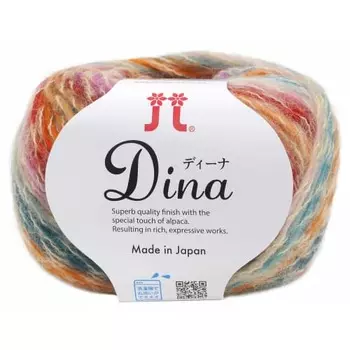Hamanaka Dina Wool Thick Col.3 Multi-type 40g Approx. 128m 2449