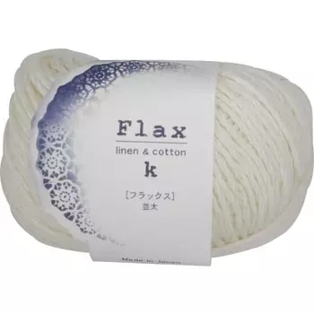 Hamanaka Flux K Yarn Thick col.11 White 25g Approx. 62m 5-ball set 0241