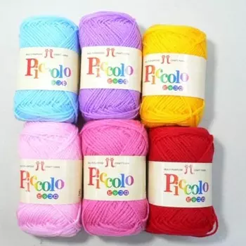Hamanaka Hand-knitted Wool Piccolo Medium Fine COL. 4 Флуоресцентный цвет Розовый 25 г Приблизительно. 90м 2841