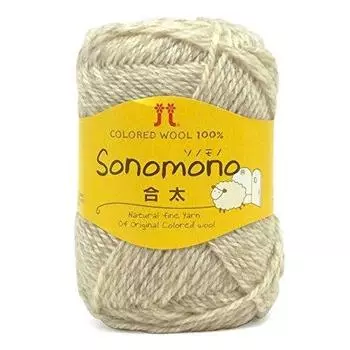 Hamanaka Sonomono Gota Yarn Gota Col.4 Cream Type 40g Approx. 120m 0064
