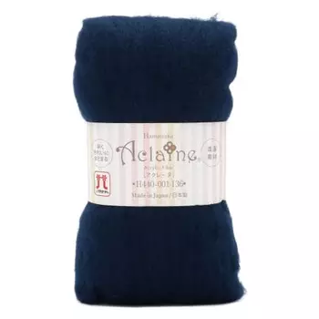 Hamanaka Wool Felt Acrylic Fiber Acreine 15g Pack Dark Blue H440-001-136