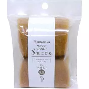 Hamanaka Wool Felt Wool Candy Shukuru Natural Blend Col.808 Light Brown 20g H441-127-808