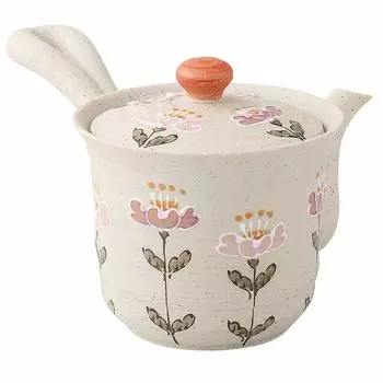 Hamato Hasami Ware Issei Керамика Легкий заварной чайник Super Mesh Tea Маленький 300 мл Flower Garden 287923 Белый (с сетчатым фильтром) белый