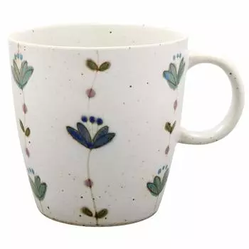 Hamato Hasami Ware Issei Kiln Sweet Flower Mug Blue 400797 340ml синий