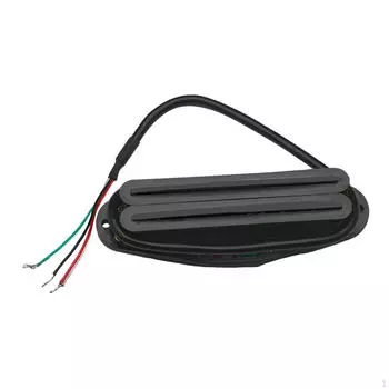 Хамбакер звукосниматель практичная замена прочные музыкальные инструменты части двойной Chrome White