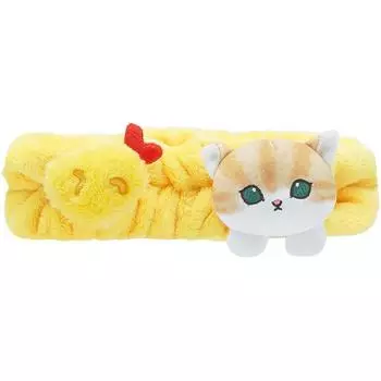 Hamburger Plush Mofusand Fried Prawn Hairband Cat Plush Cartoon Animal Headband
