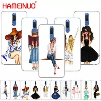 HAMEINUO красивый чехол с изображением любви для девочек, чехол для телефона Huawei NOVA 2 2S 3e PLUS LITE p smart 2018 Enjoy 7s mate 7 8 9 10 pro NOVA LITE