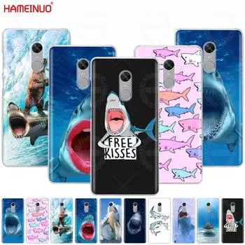 HAMEINUO океан Китовые акулы чехол для телефона с рыбой для Xiaomi redmi 5 4 1 1s 2 3 3s pro PLUS redmi note 4 4X 4A 5A redmi 1 and 1s