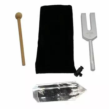 HAMILO Ангел-тюнер Кристалл-тюнер Ангельская дверь Камертон Кристалл Исцеление (Набор 2)