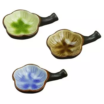 HAMILO держатель для кистей каллиграфия чернильный камень акварельные краски компактный керамический сливовый мотив набор из 3 цветов