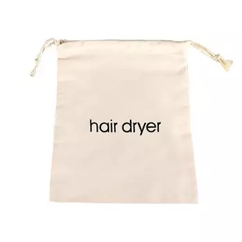 HAMILO Фен для хранения вещей Сумка-ящик для путешествий Сумка для ланча Щетка-шнурок (бежевый) бежевый