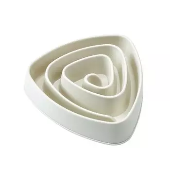 HAMILO Pet Food Pet Prevents Early Dog Food Bowl, Tableware, Swirl, Eating,