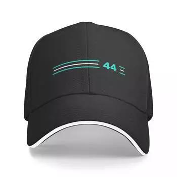Hamilton 44 F1 Car Race Washed Бейсбольная кепка унисекс Ветрозащитная кепка Trucker Snapback Кепка для папы Кепка для гольфа one size