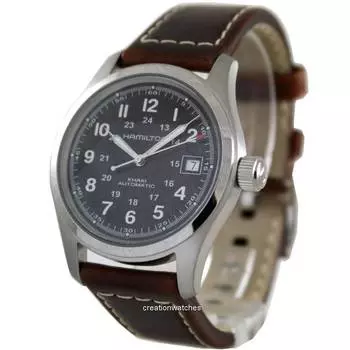Hamilton Khaki Field H70455533 Мужские часы чёрный