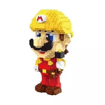 Hammer Repairman Nanoblock, смешанные цвета, популярные корейские игрушки