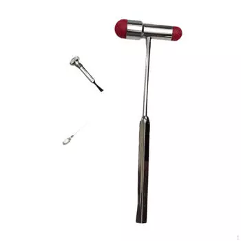 Hammers Neuro with Double Head Examination Patellar Portable Handle Experiment Testing красный