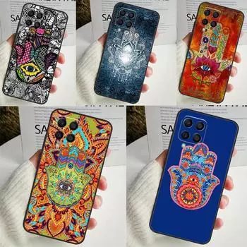 Хамса Рука Фатимы для Samsung Galaxy M13 M33 M53 M12 M32 M52 M14 M34 M54 M20 M51 M21 M30s M31s M15 M55 чехол Samsung M23